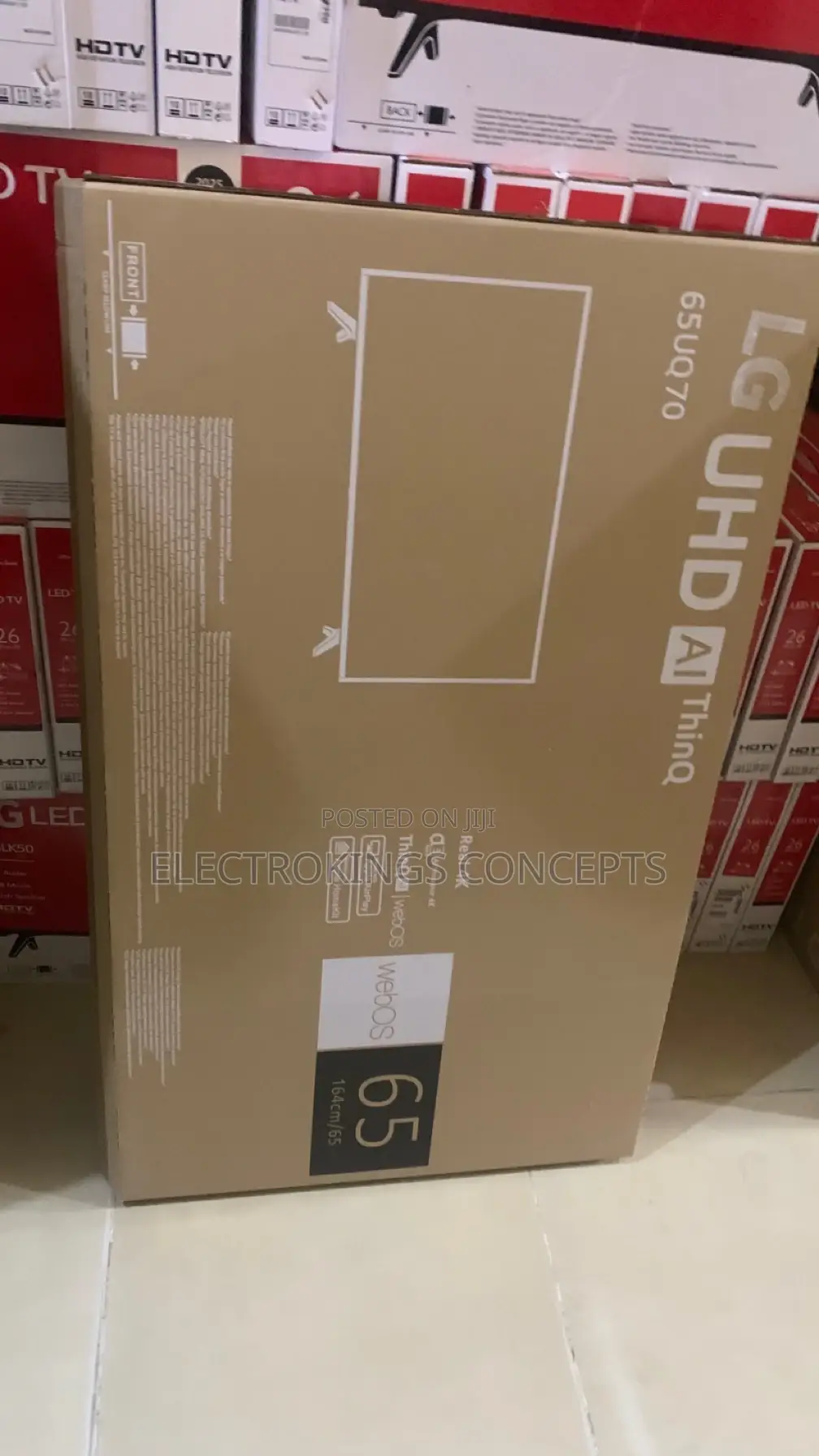 Lg 65 Inch Smart Television With Netflix and Youtube
