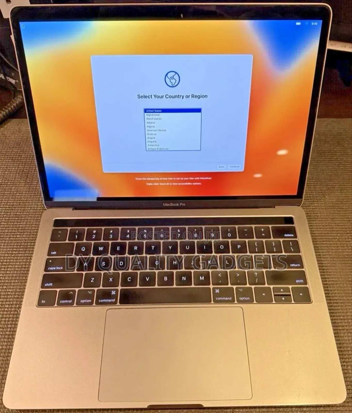 Laptop Apple MacBook Pro 2017 16GB Intel Core I7 SSD 512GB