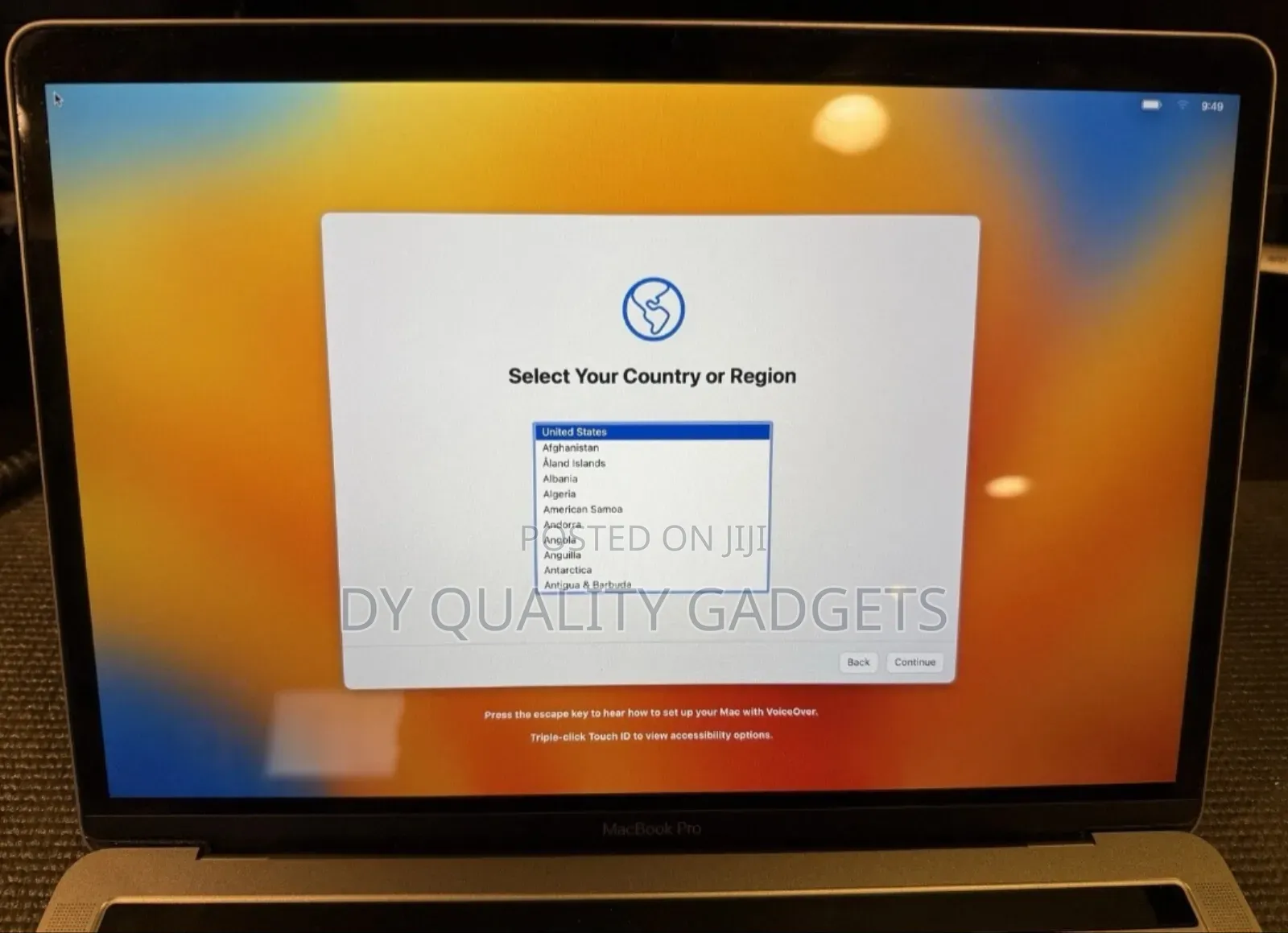 Laptop Apple MacBook Pro 2017 16GB Intel Core I7 SSD 512GB