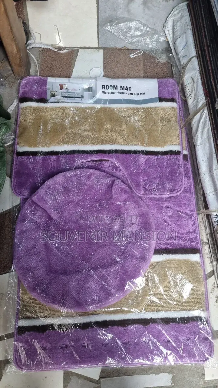 3in1 Microfiber Chenille Anti-slip Mat