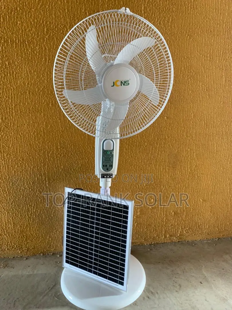 Solar Rechargeable Fan