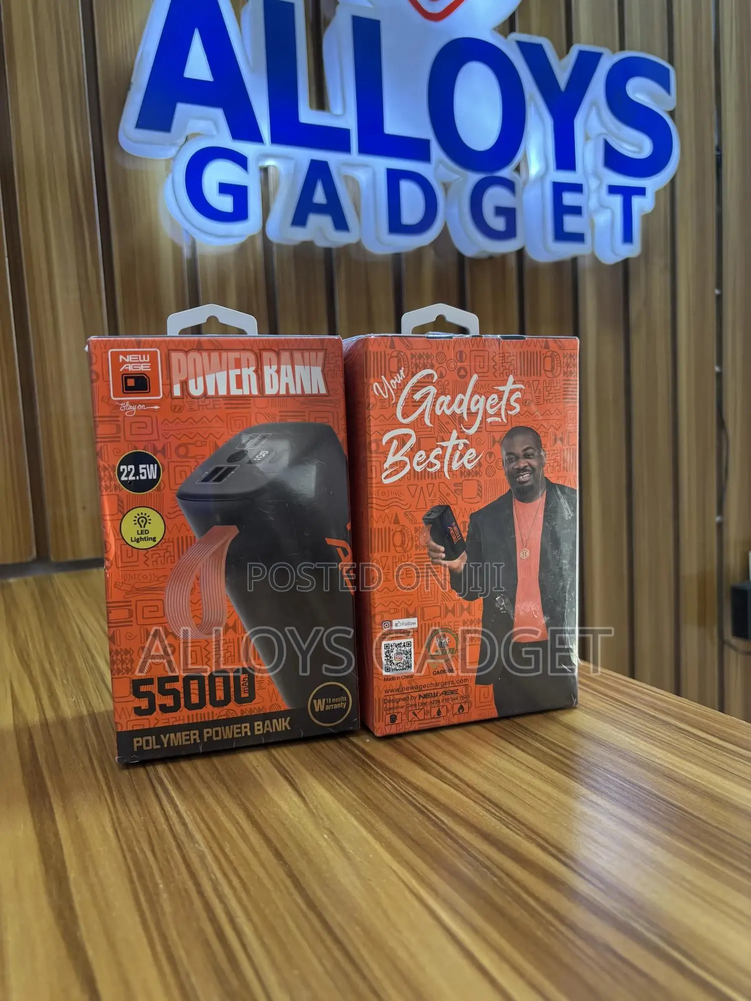 New Age 55000mah Polymer Powerbank