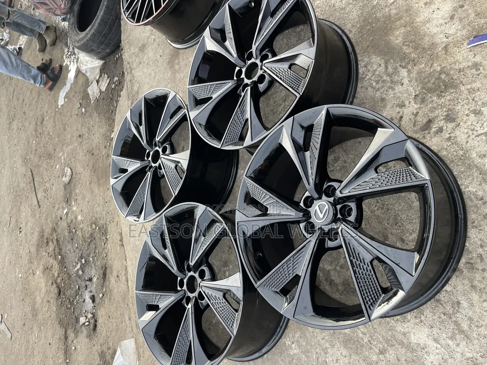 19 Inch Rim Gloss Black For Mercedes Benz Ml350,Glk350,Rx350