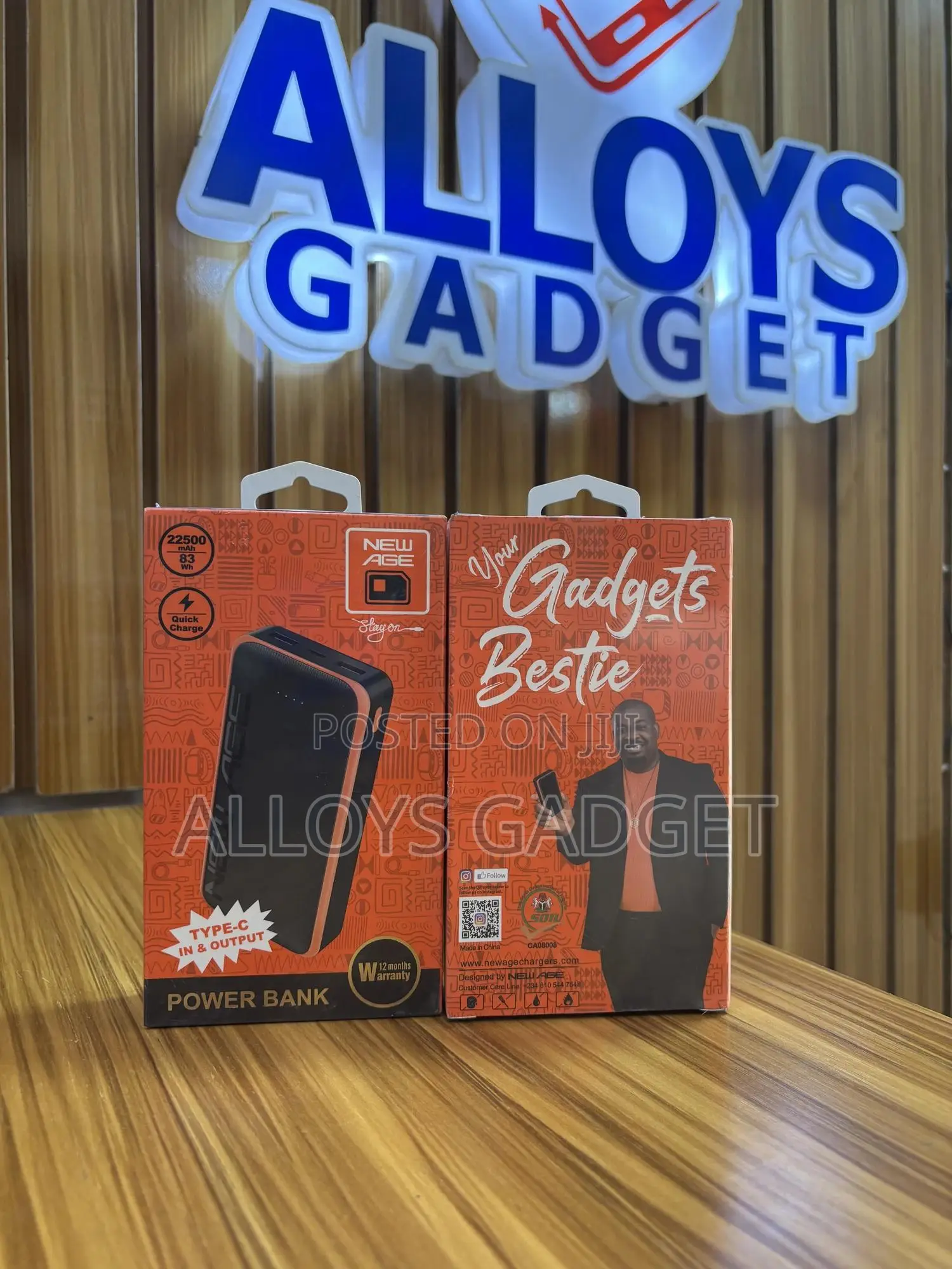 New Age 22500mah Powerbank