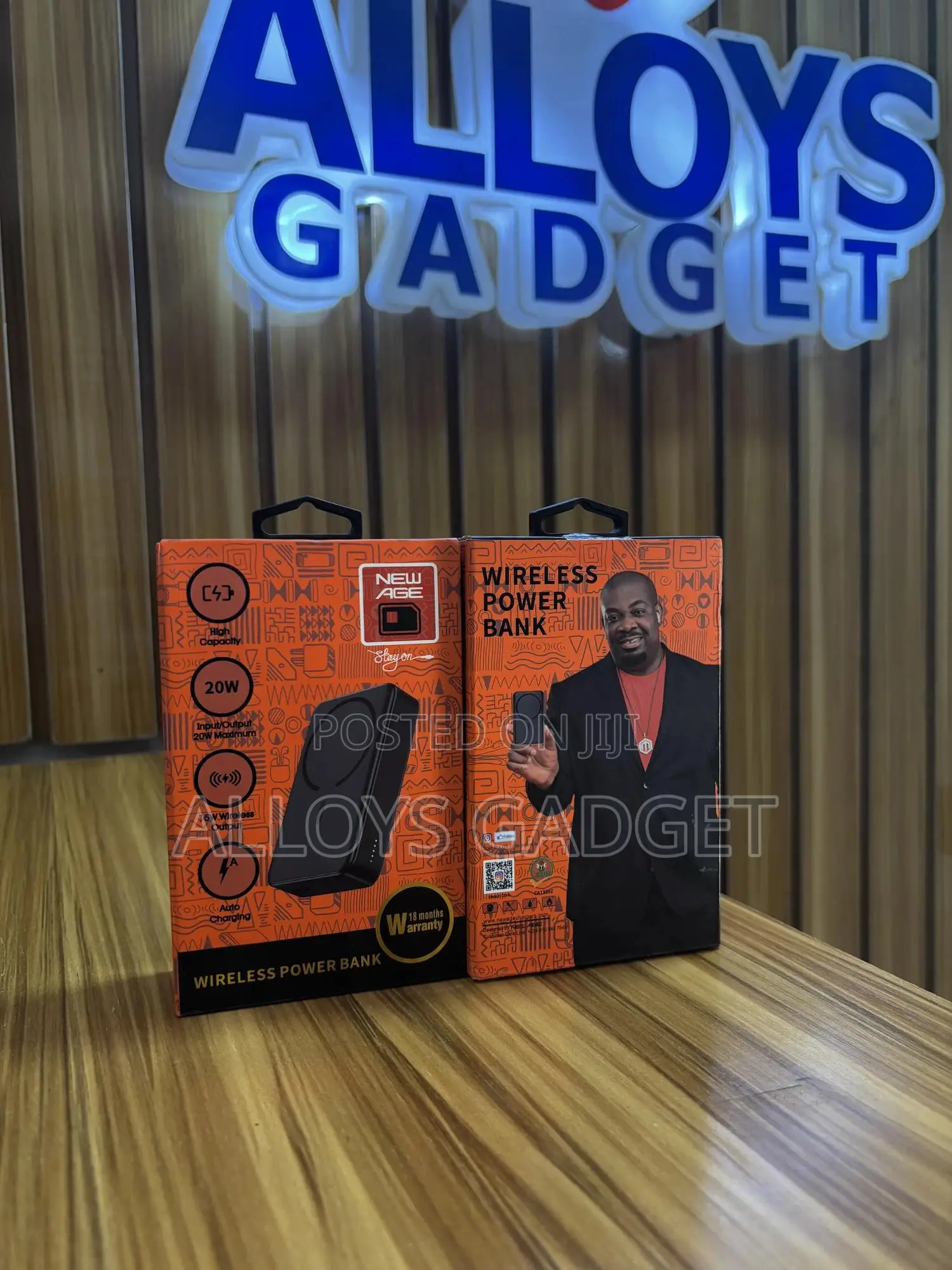 New Age Wireless Powerbank