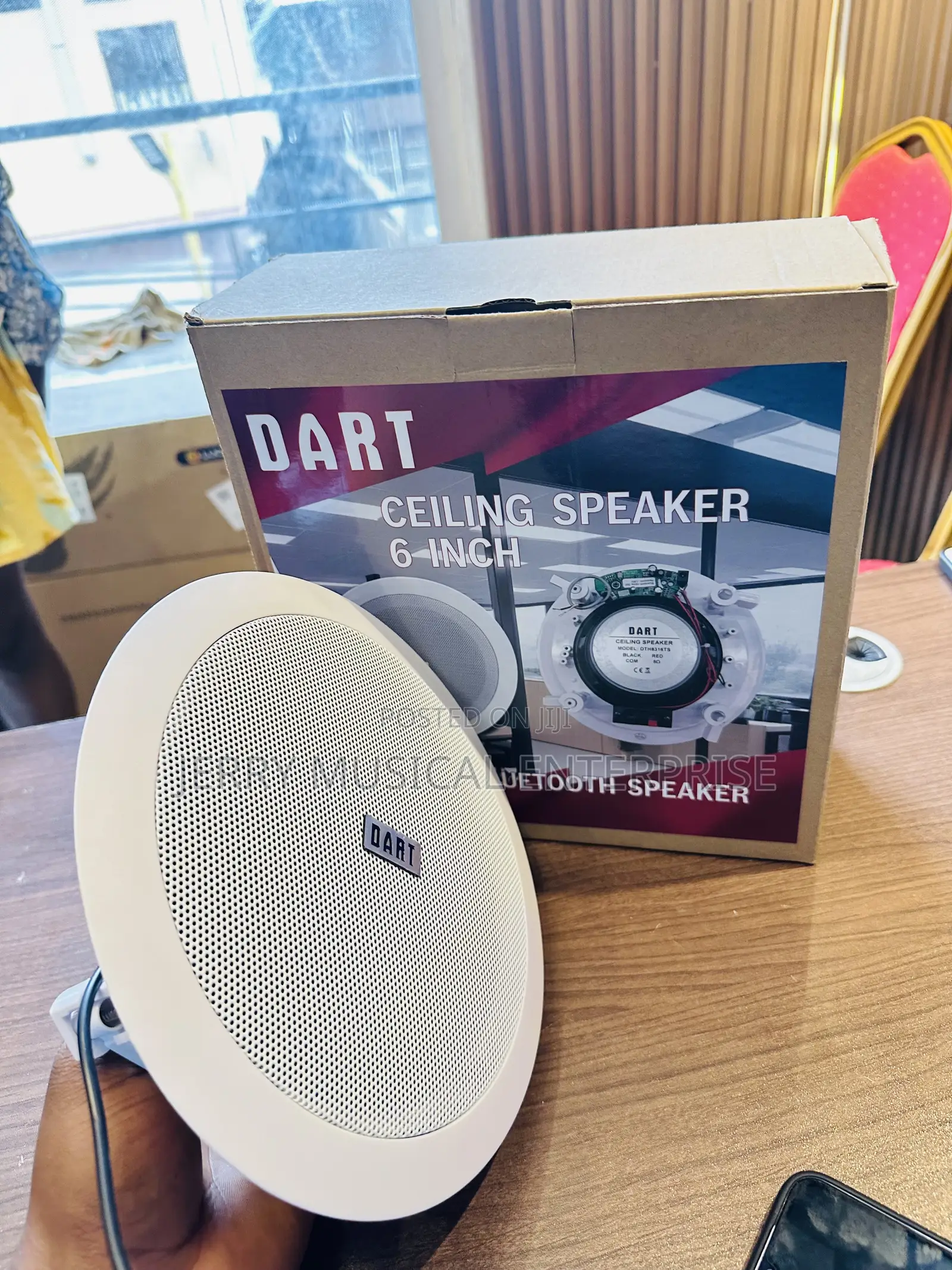 80watts Dart Single Bluetooth Ceiling/Pop Speakers