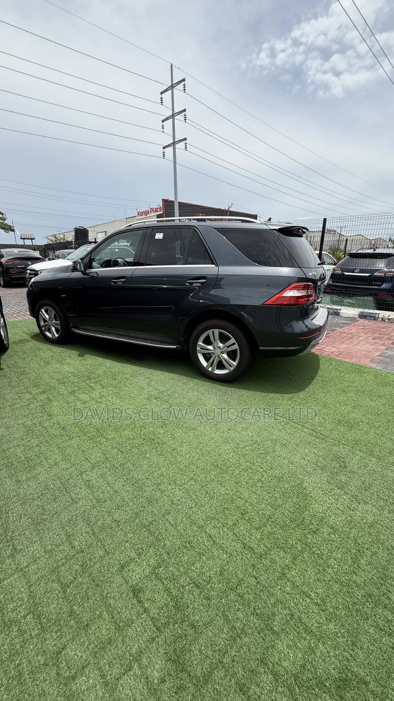 Mercedes-Benz M Class ML 350 BlueTEC 4Matic 2012 Gray