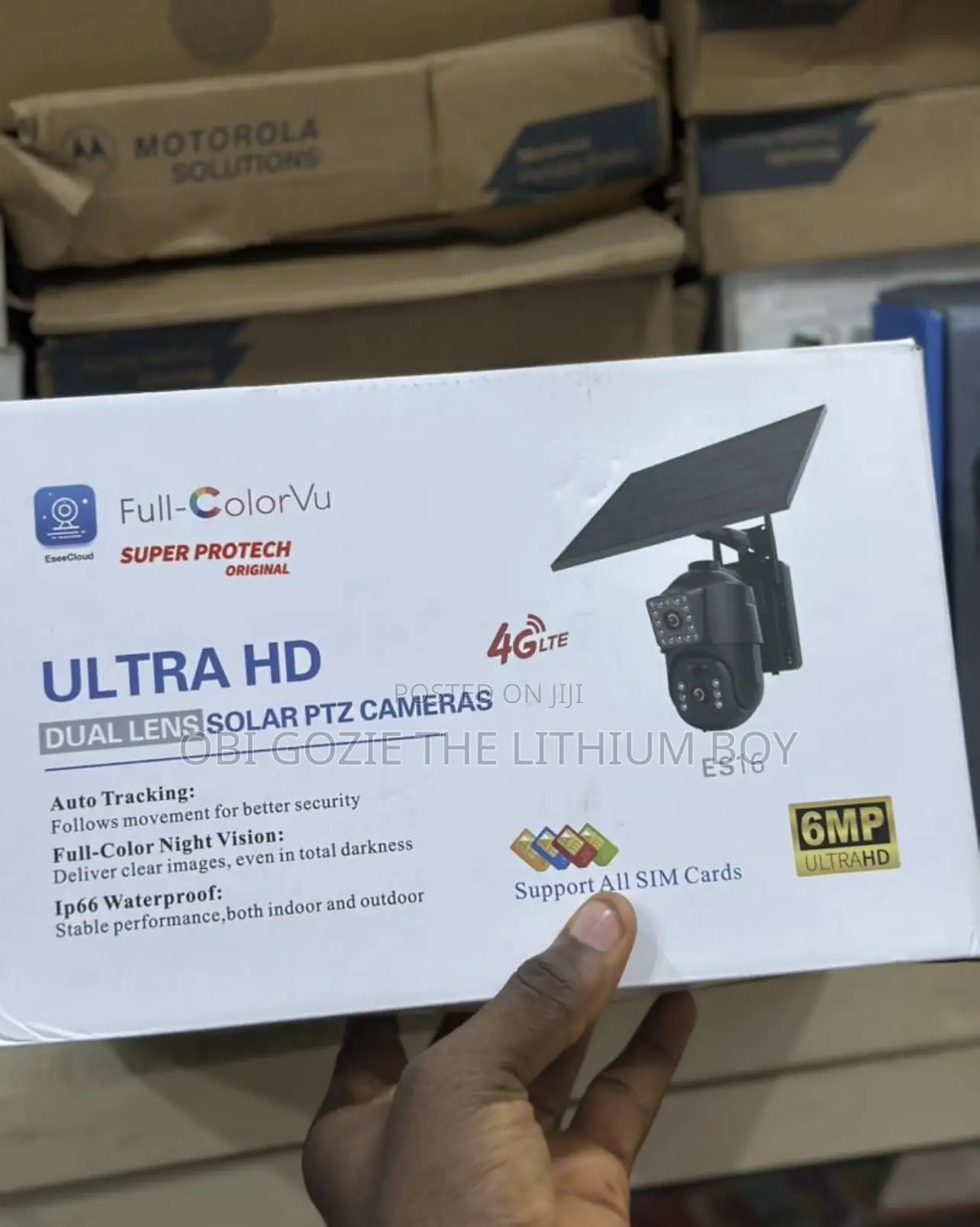 Ultra Hd Dual Lens Solar PTZ Cameras Eseecloud .