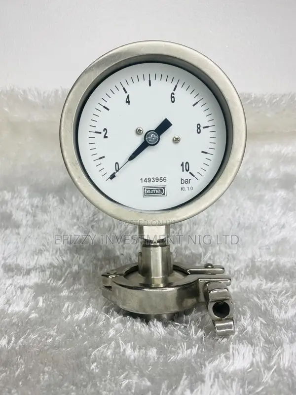 Tema 0-10 Bar Pressure Gauge (Sku: Efy034)