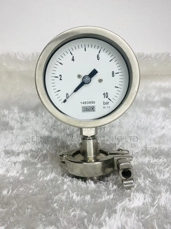 Tema 0-10 Bar Pressure Gauge (Sku: Efy034)