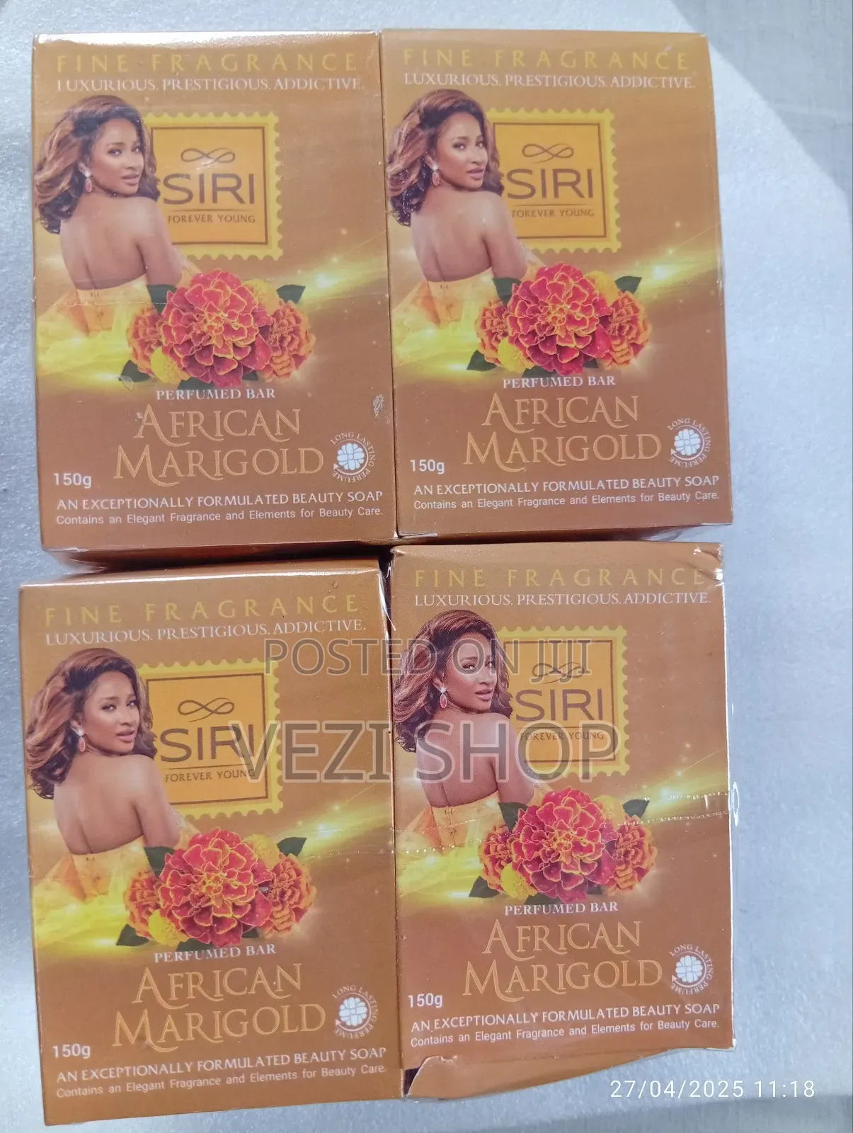 Siri African Marigold Soaps X 2 PCS