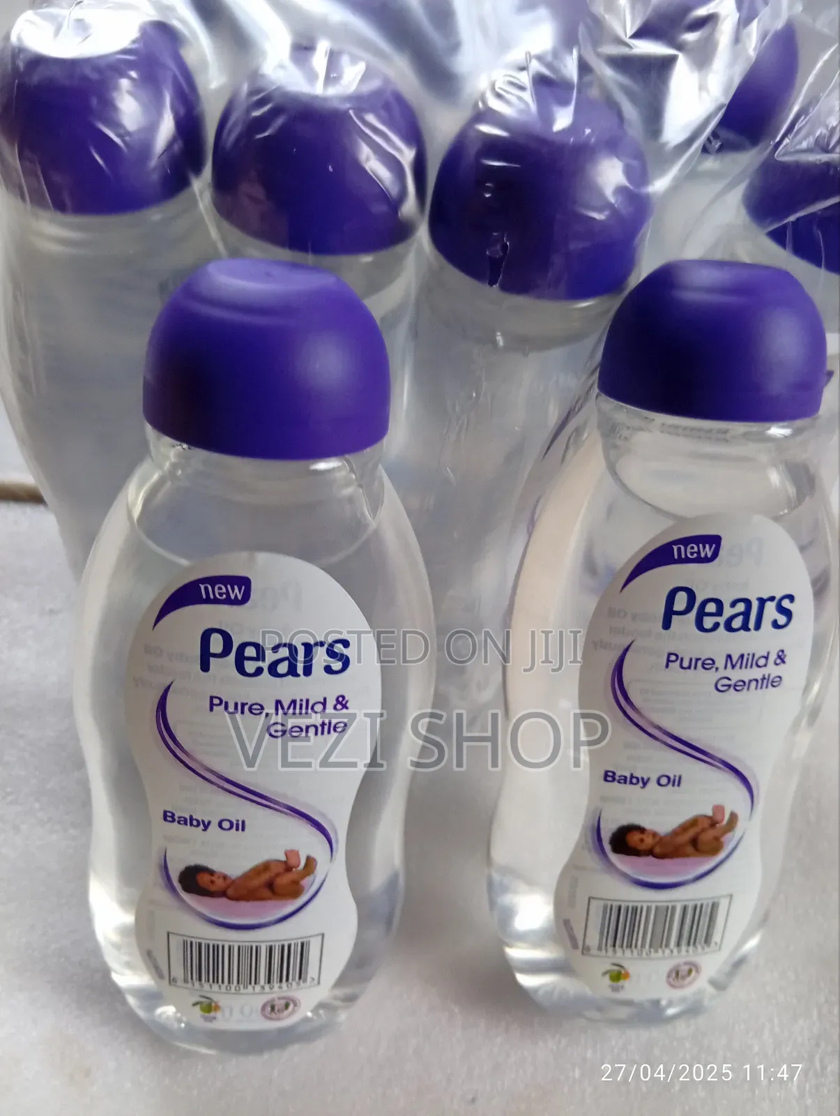 New Pears Pure, Mild and Gentle Baby Oils