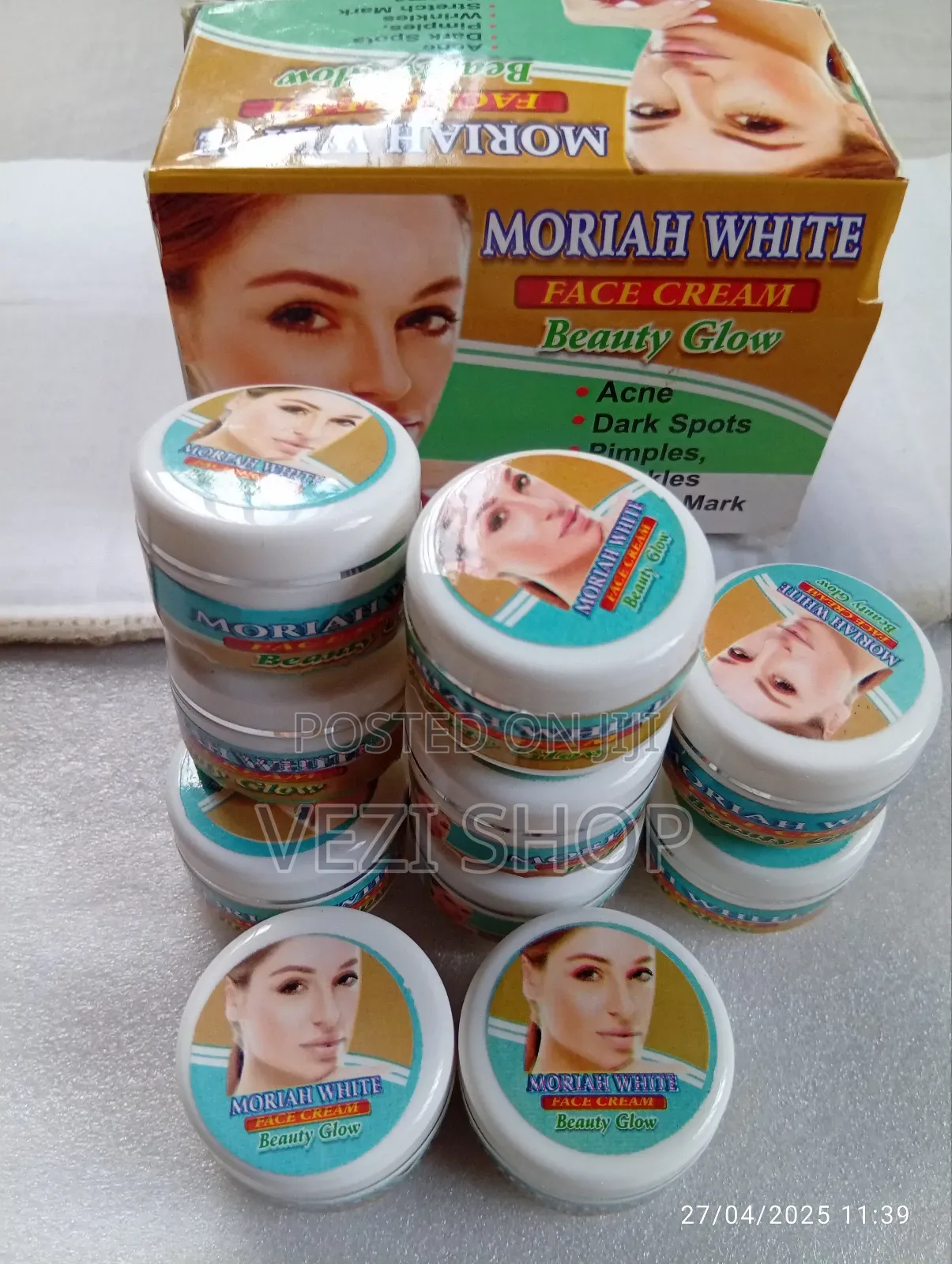Moriah Face Cream for Dark Spots,Pimples
