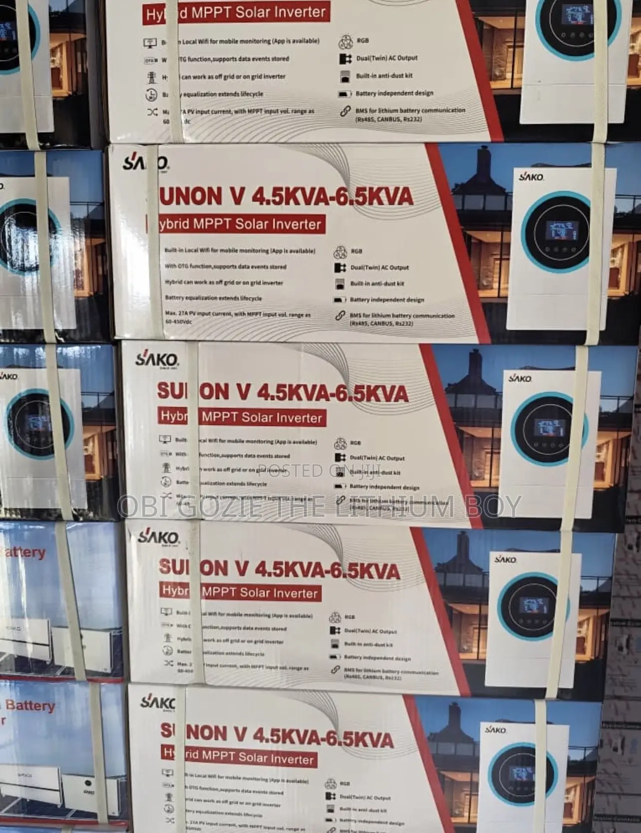 4.5kva Sako Hybrid Inverter Is Available in Stock.