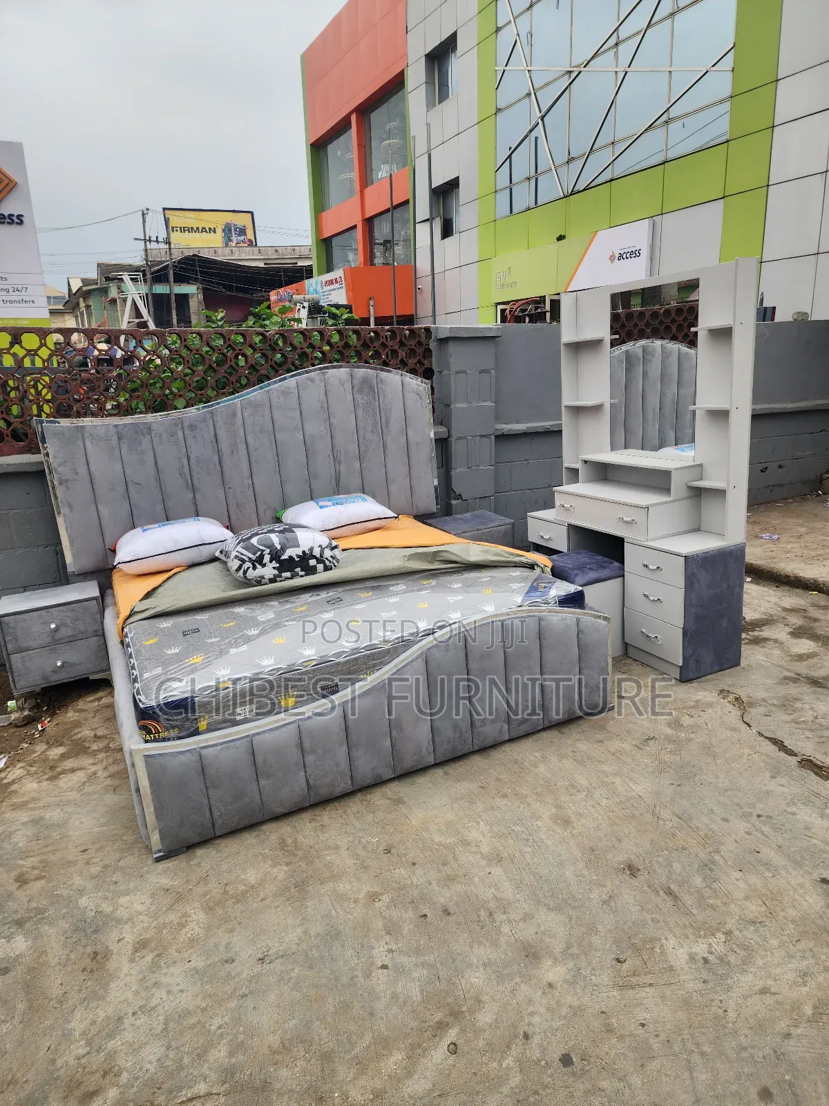 Quality 6by6 Brand New Set of Bed.