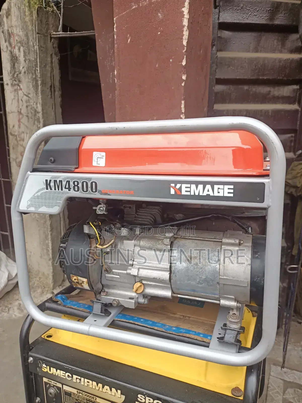 Used 3.5kva Kemage Generator
