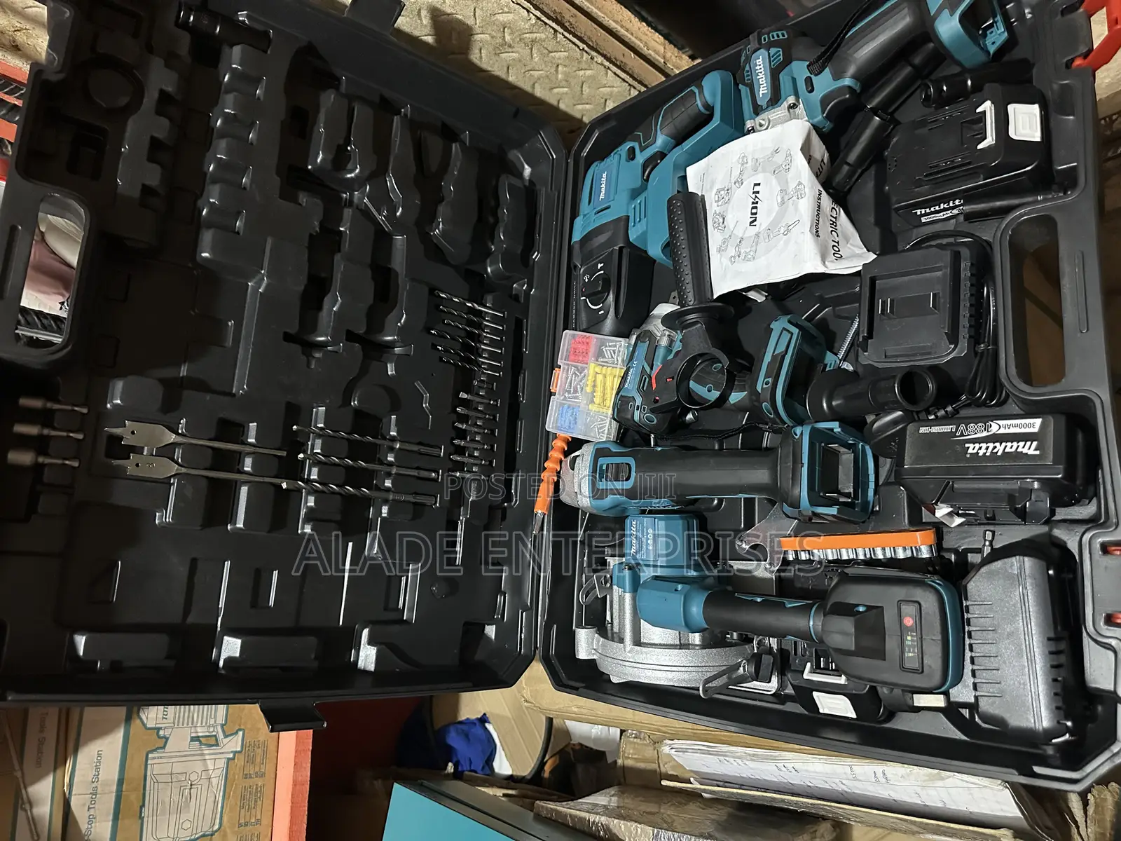 Makita Combo 4pcs Set Of Machines