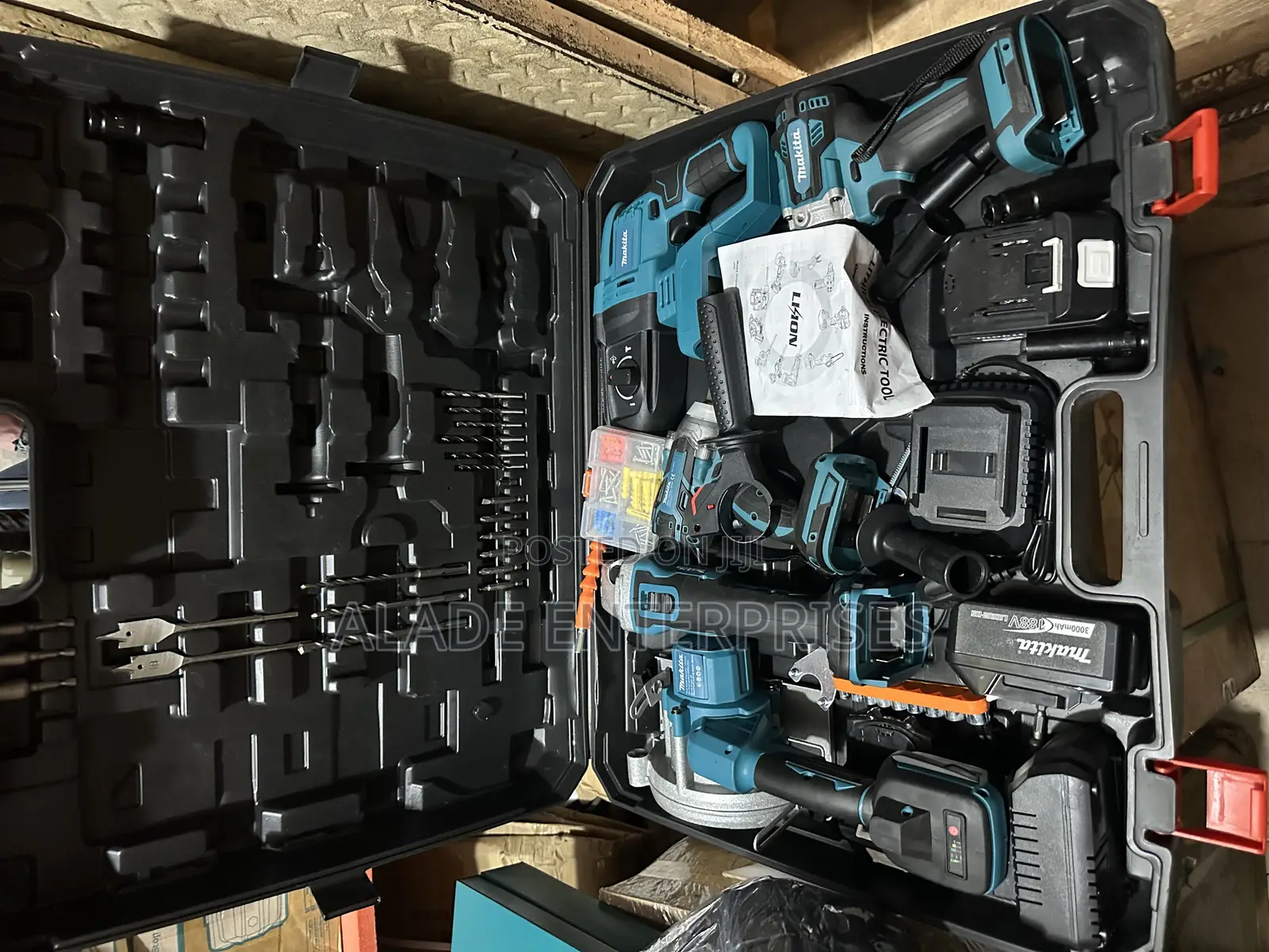 Makita Combo 4pcs Set Of Machines