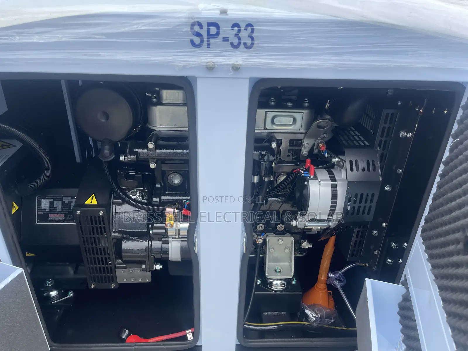 Heavy-duty England Perkins Soundproof Diesel Generator 3