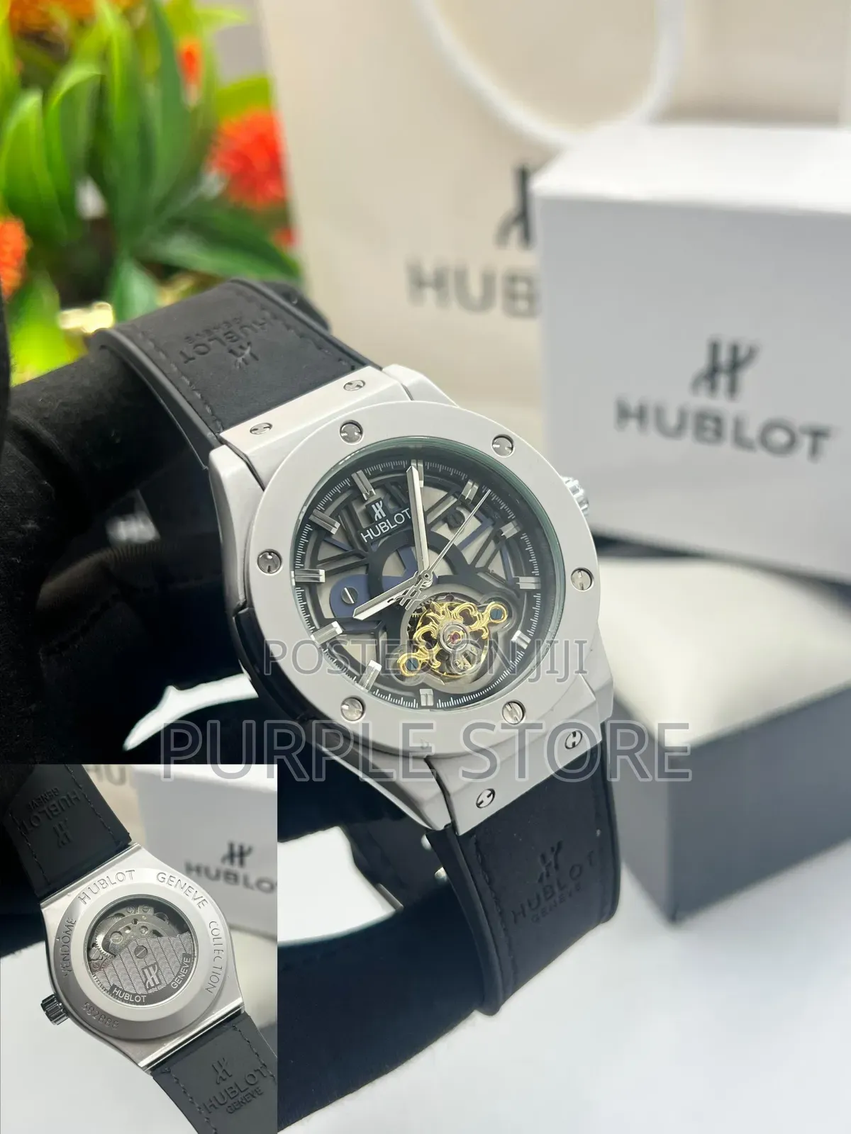 Hublot Automatic Engine Wristwatch