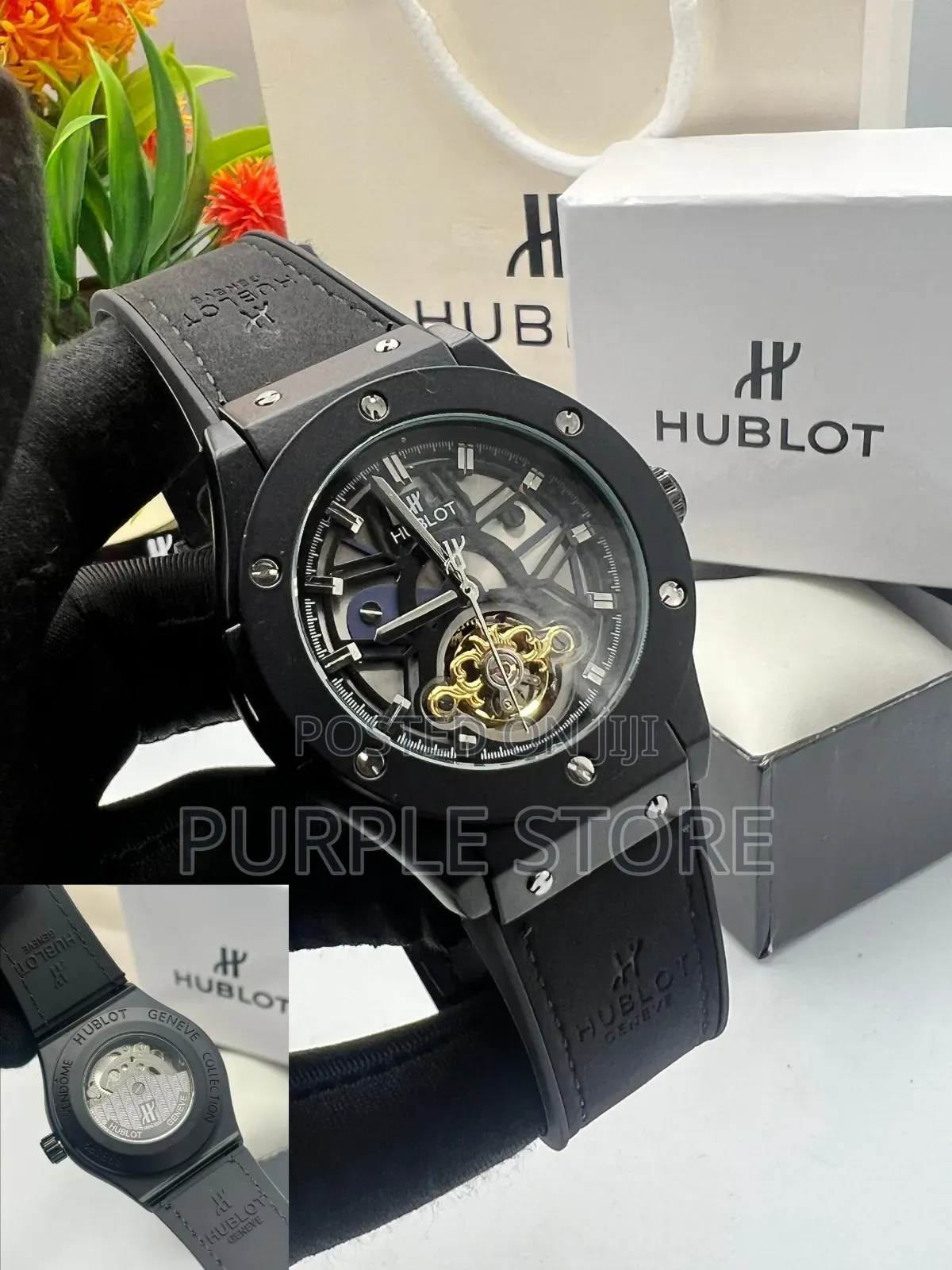 Hublot Automatic Engine Wristwatch