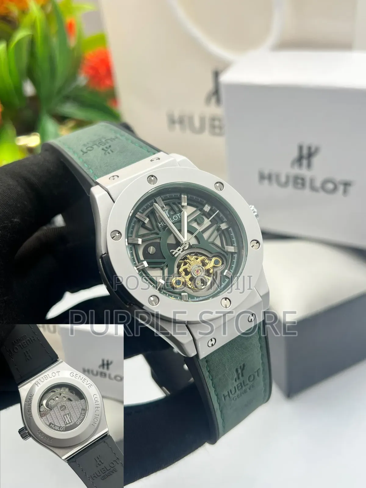 Hublot Automatic Engine Wristwatch