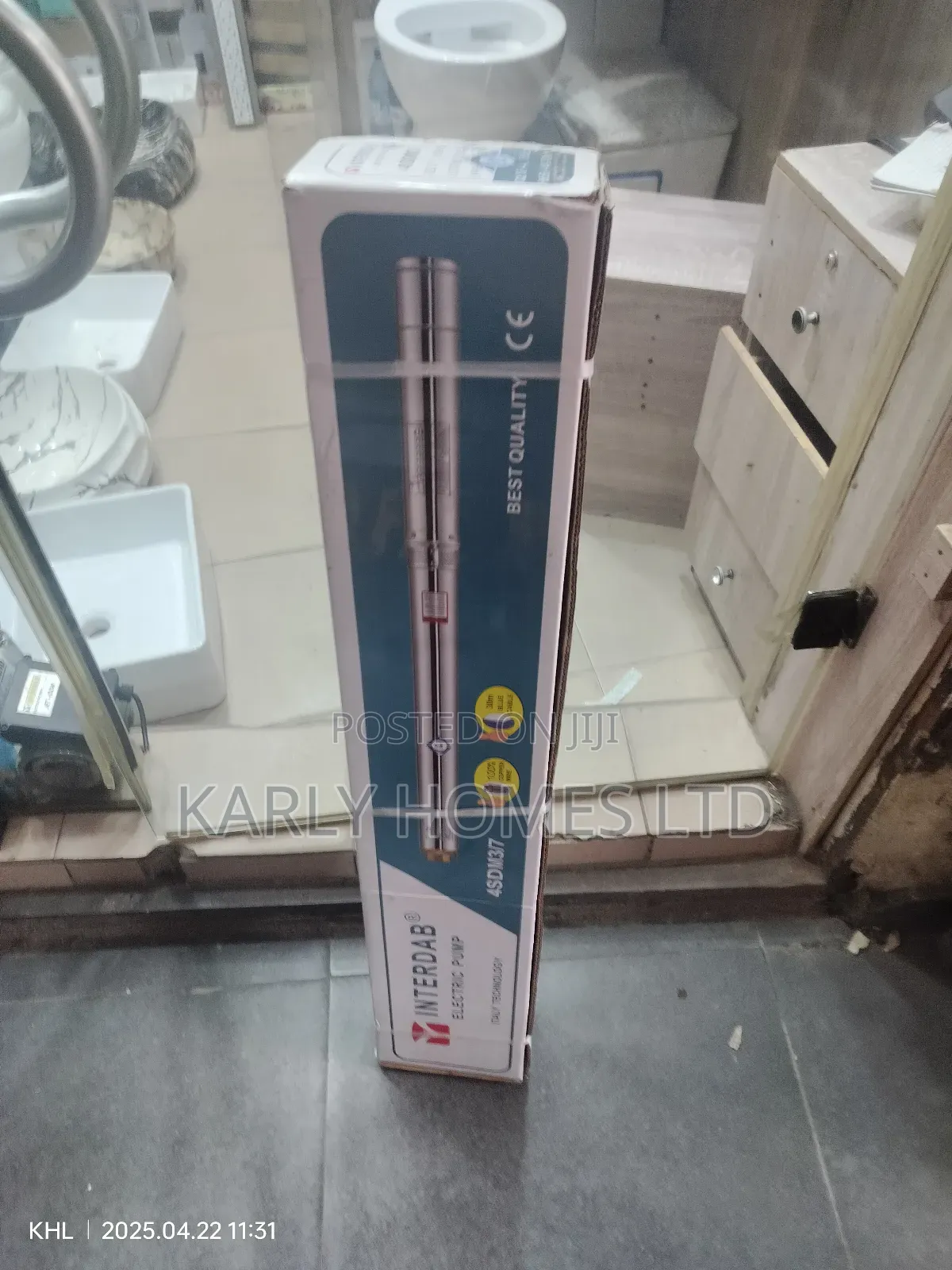 Submersible Pumping Machine (0.5) 1⁄2 Horse Power