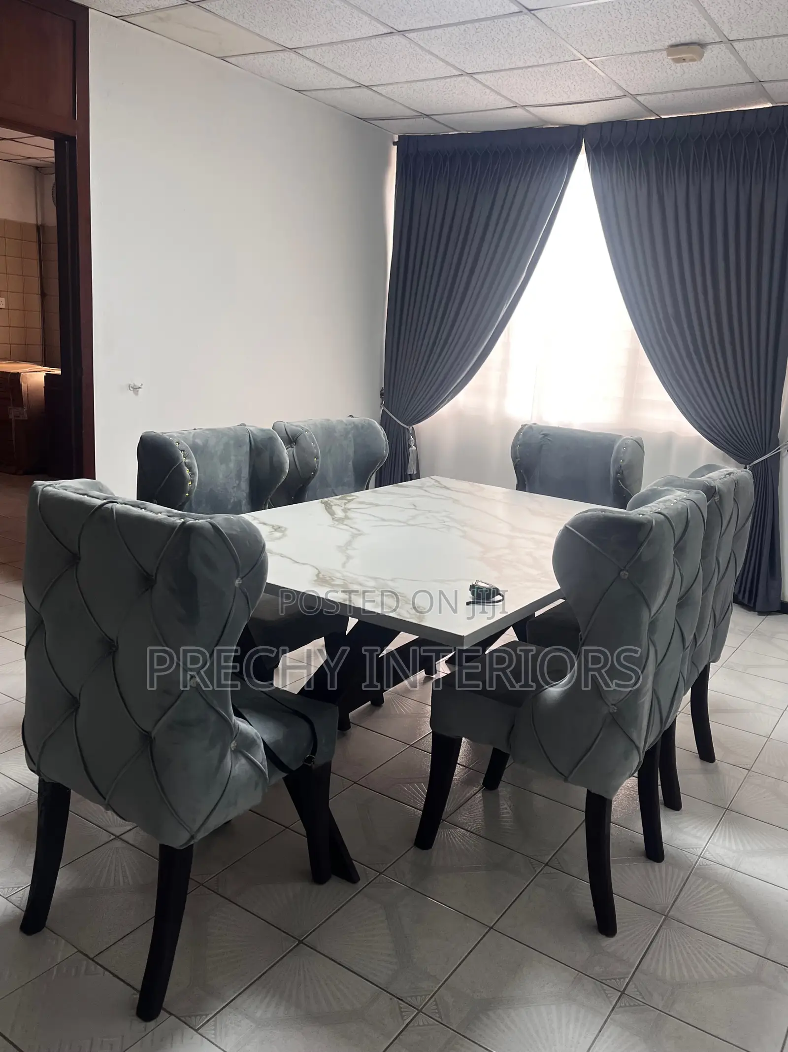 6 Chairs Dining Table