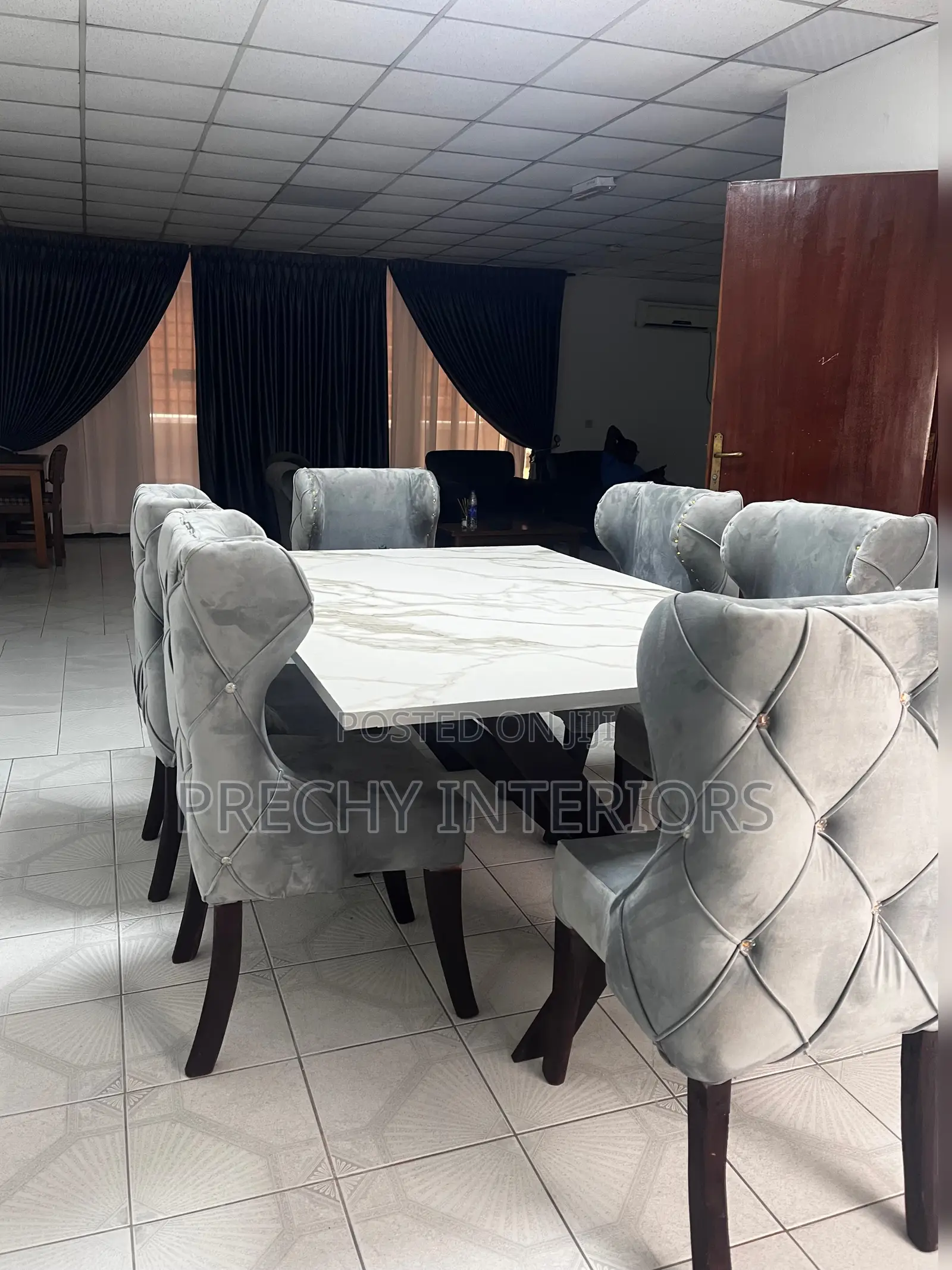 6 Chairs Dining Table
