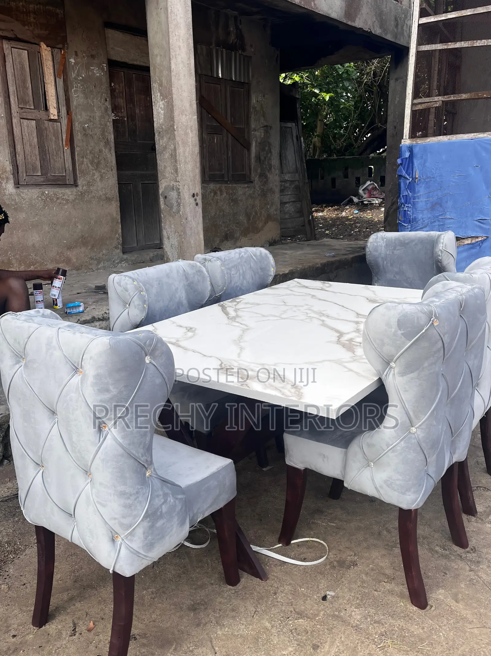6 Chairs Dining Table