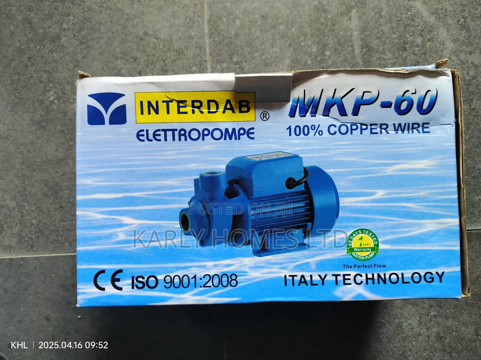 Interdab 1⁄2 Hp Surface Pump (100% Copper Coil) – At Karly Homes LTD