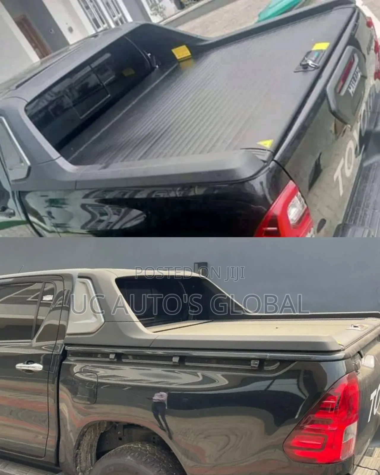 Bootcover Roller and TRD Spoiler for Hilux 2014