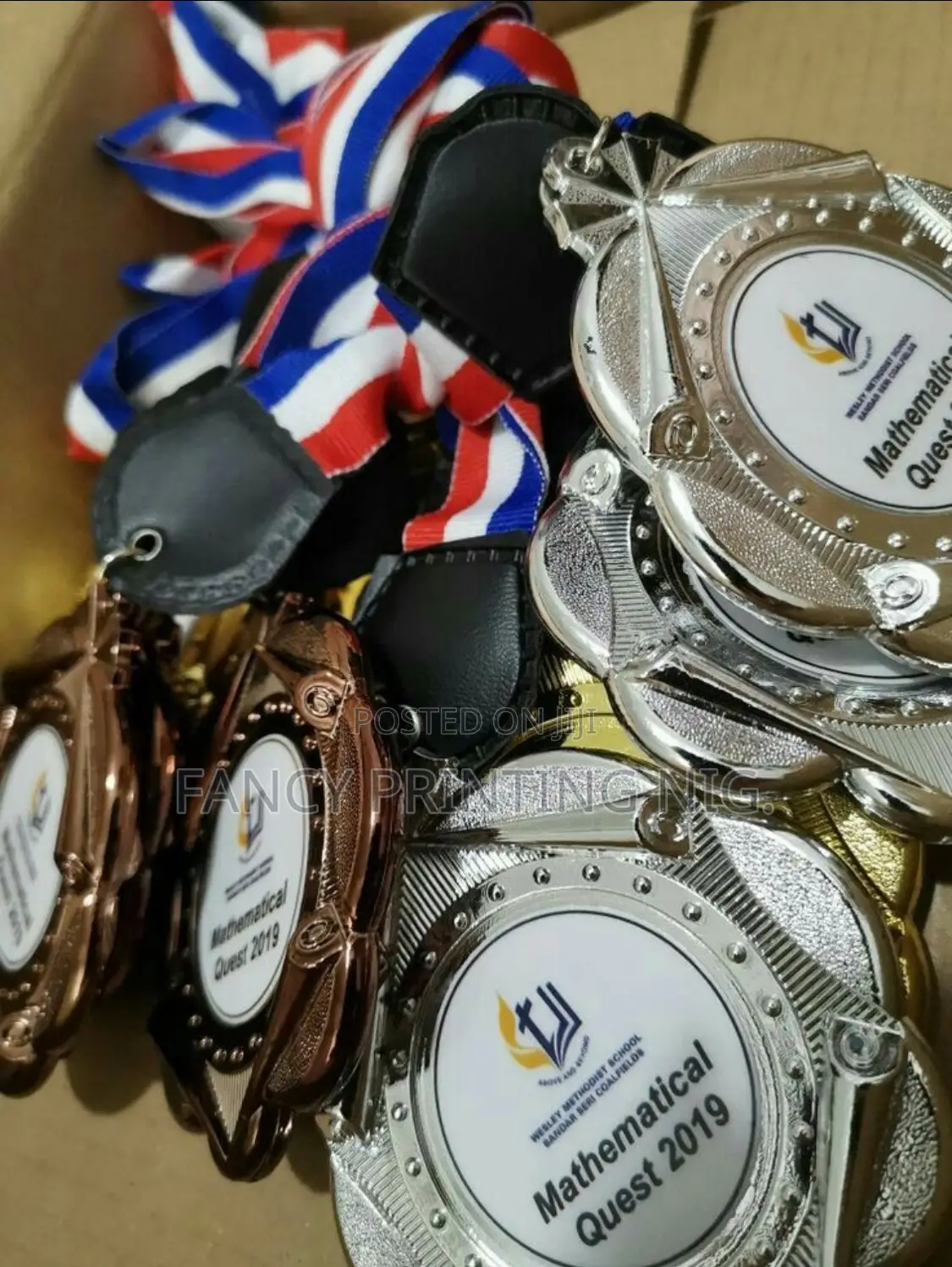 Gold, Sliver and Bronze for Sport and Event Award Medals