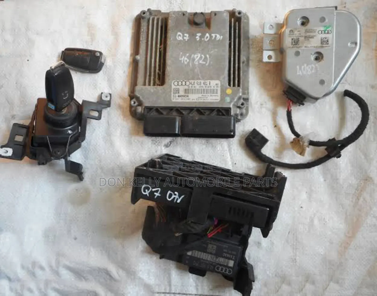 Engine Brain Box Audi Q7 Complete Kit 3.0 Tdi