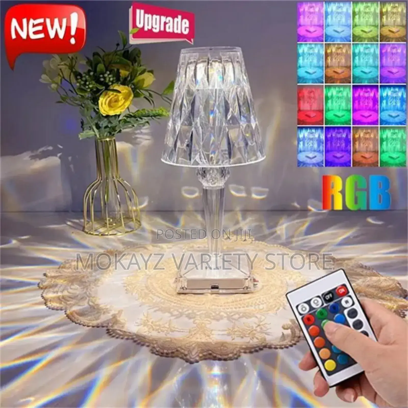 Diamond Acrylic Crystal Decorative Lamp(Dee)