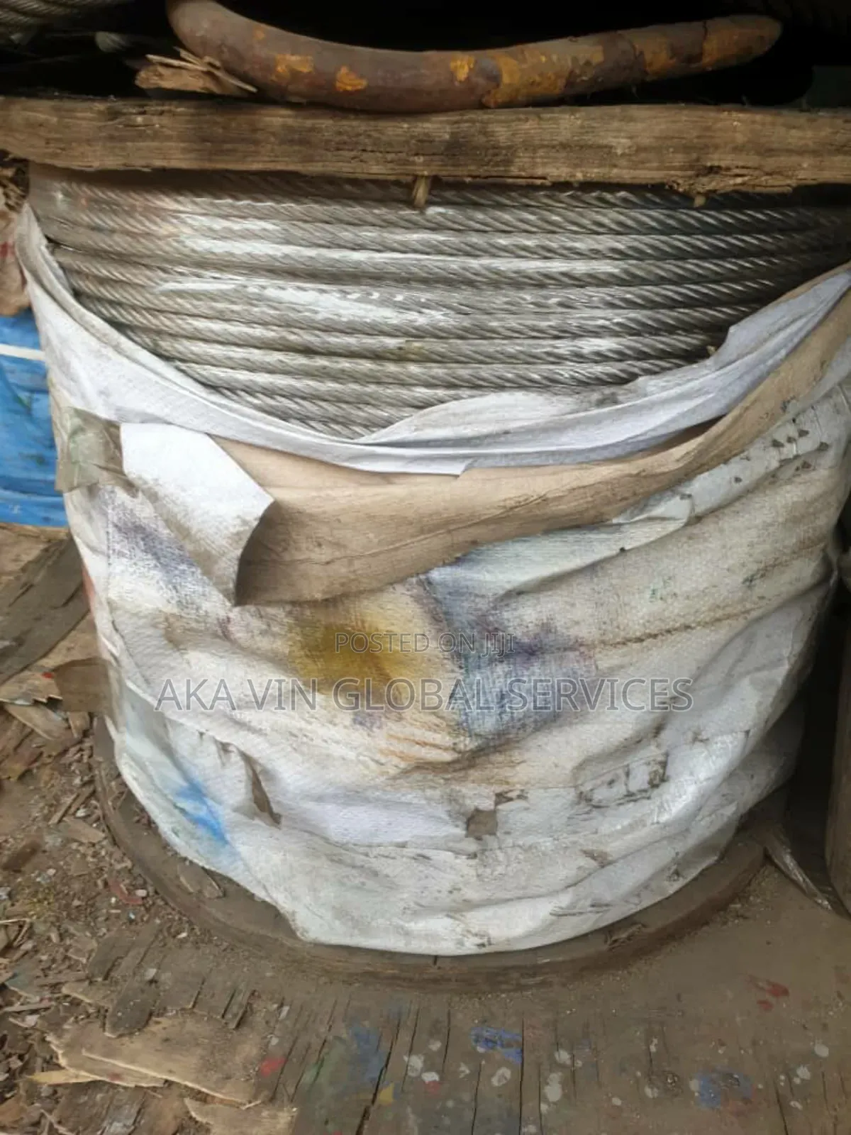 Dia 20mm Ungalvanized Steel Wire Rope Sling for Liftin