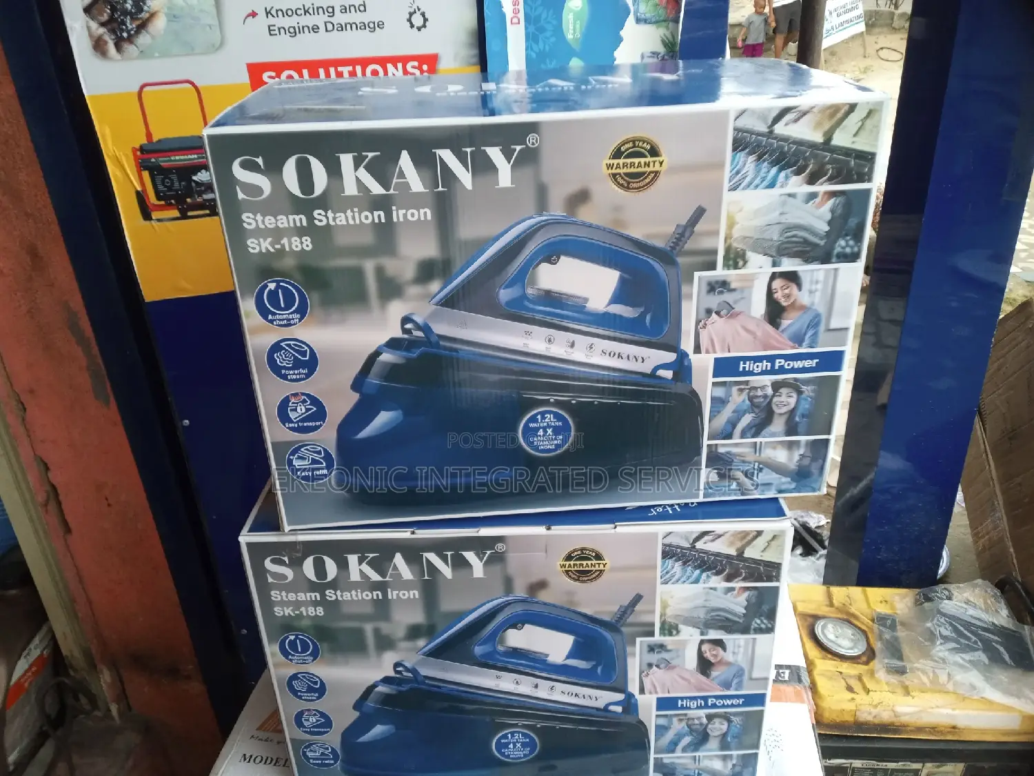 Sokany Industrial Steam Station Iron