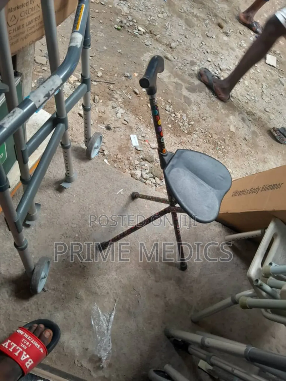 Wasking Stick With Chair