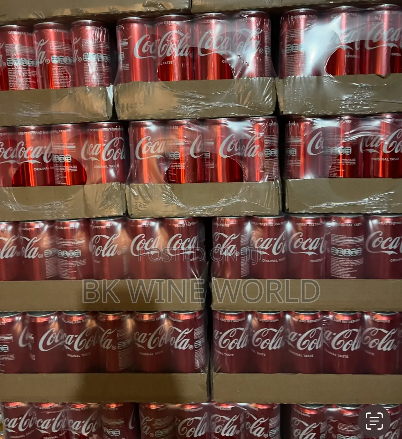 Coca Cola Coke Can - 33cl X24
