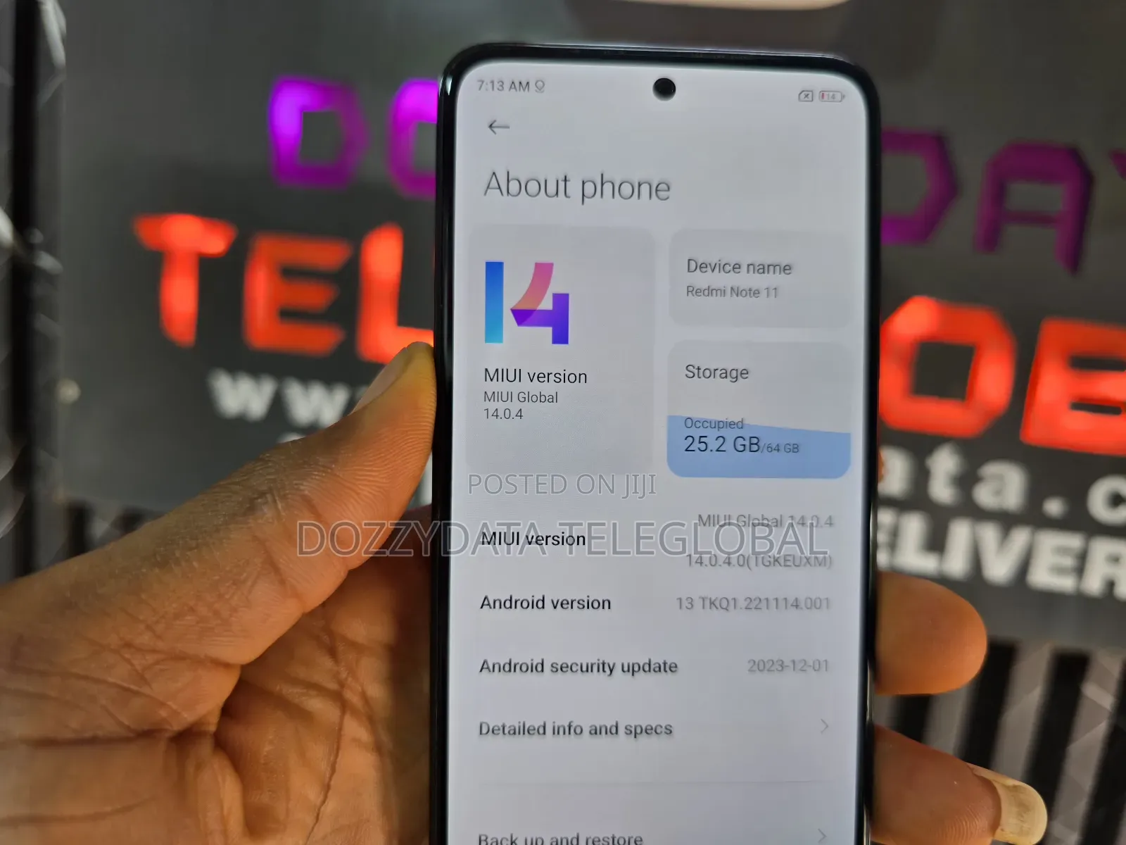 Xiaomi Redmi Note 11 64 GB Black
