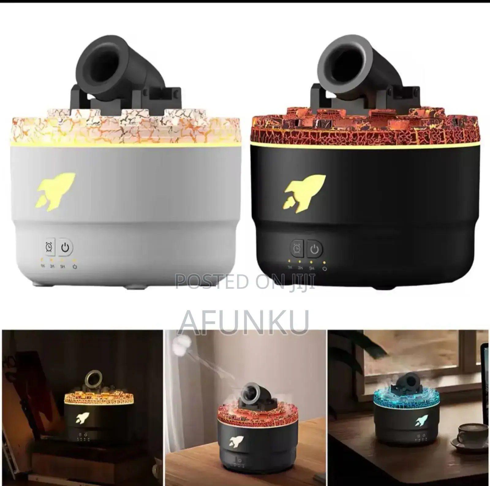 Volcanic Crack Light Cannons Humidifier
