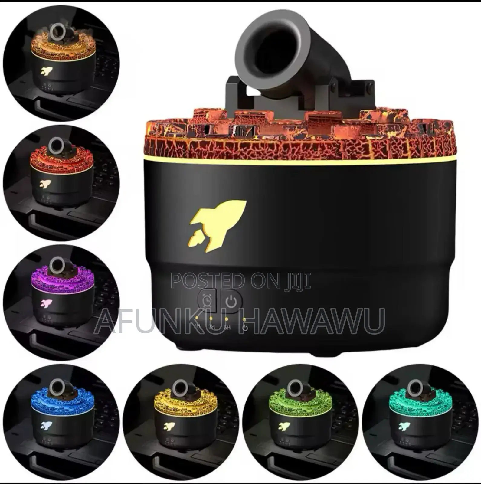 Volcanic Crack Light Cannons Humidifier