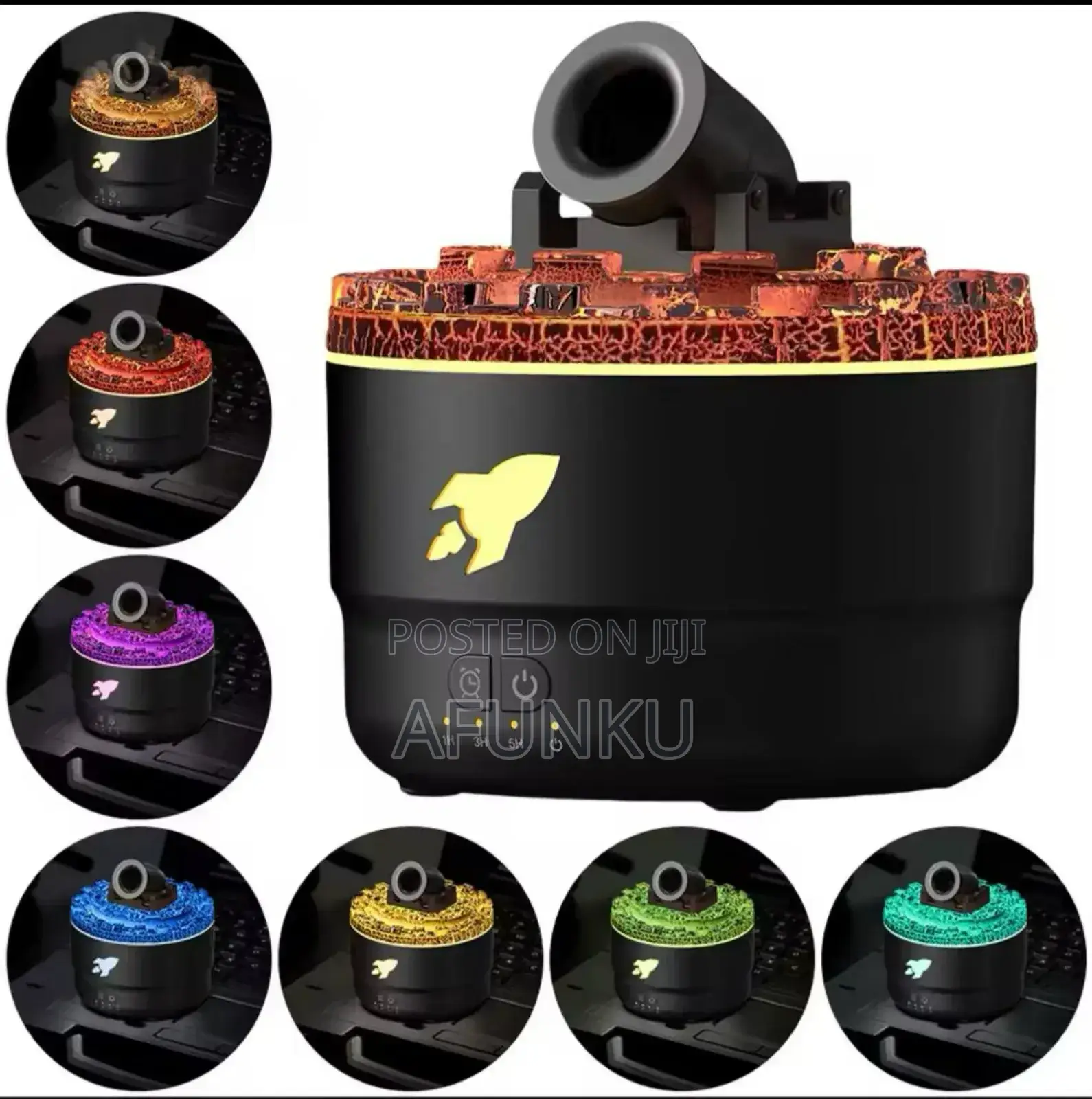 Volcanic Crack Light Cannons Humidifier