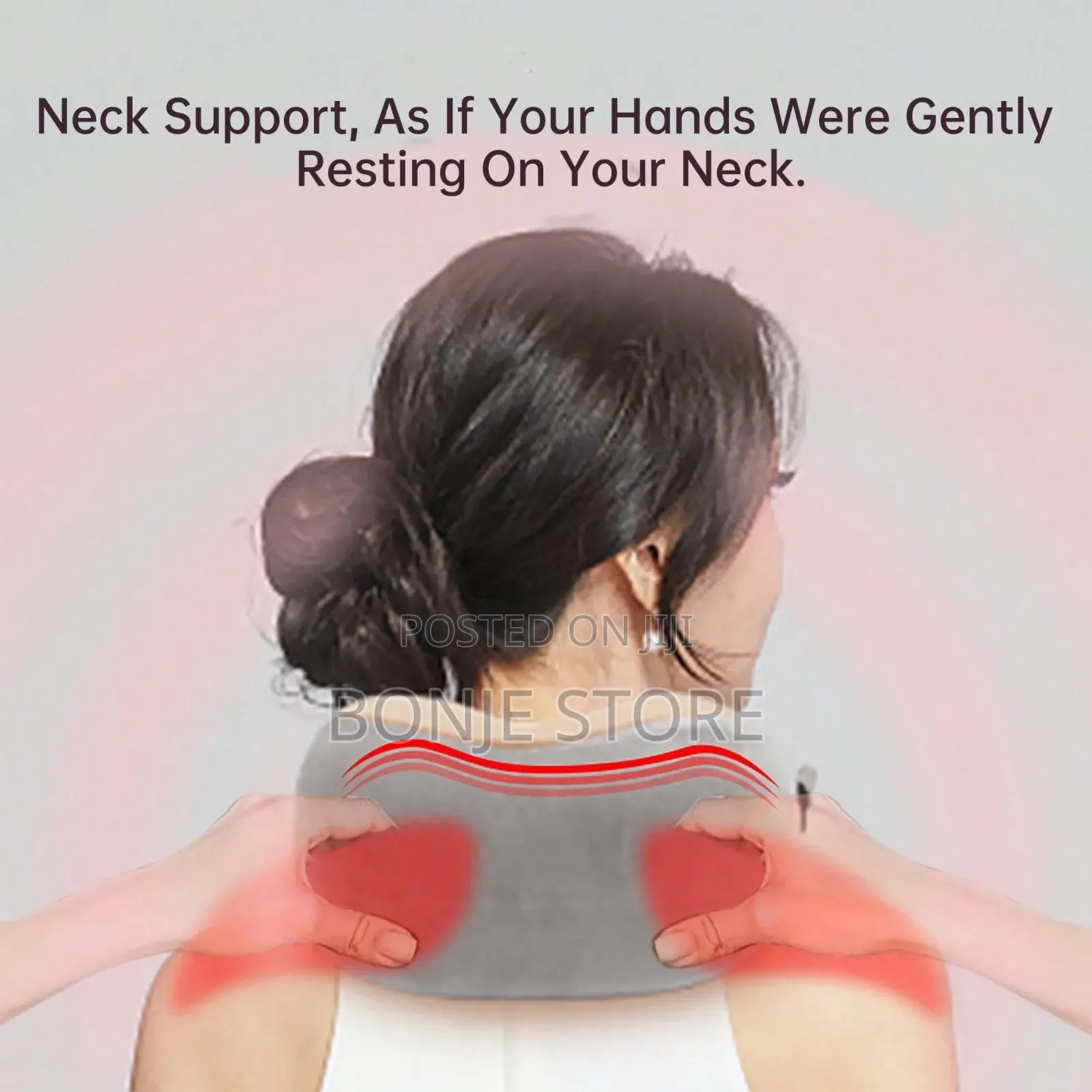 U-Shaped Neck Massage Pillow - Simulated Kneading Massage