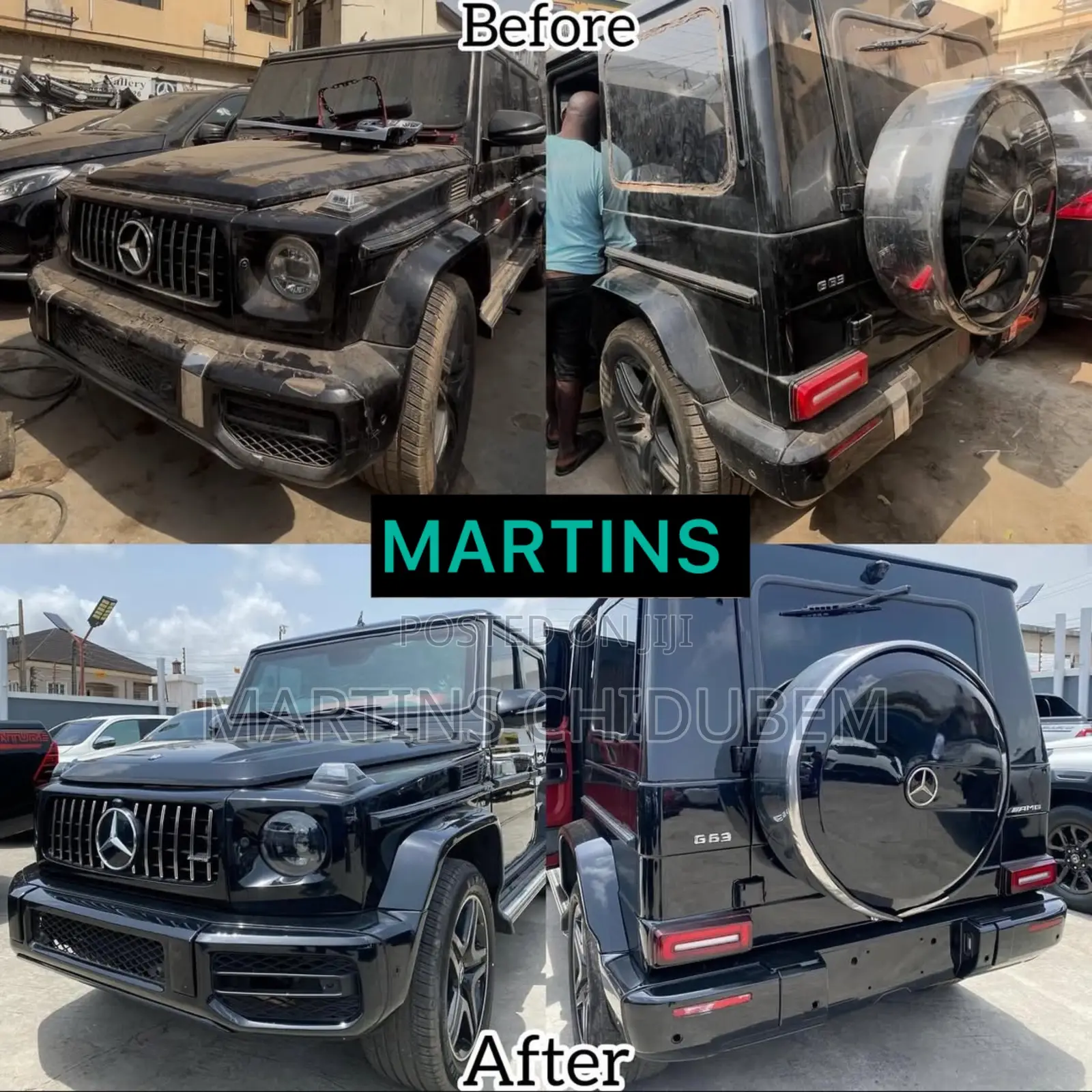 G- Wagon 2003 Upgraded to G Wagon 2022