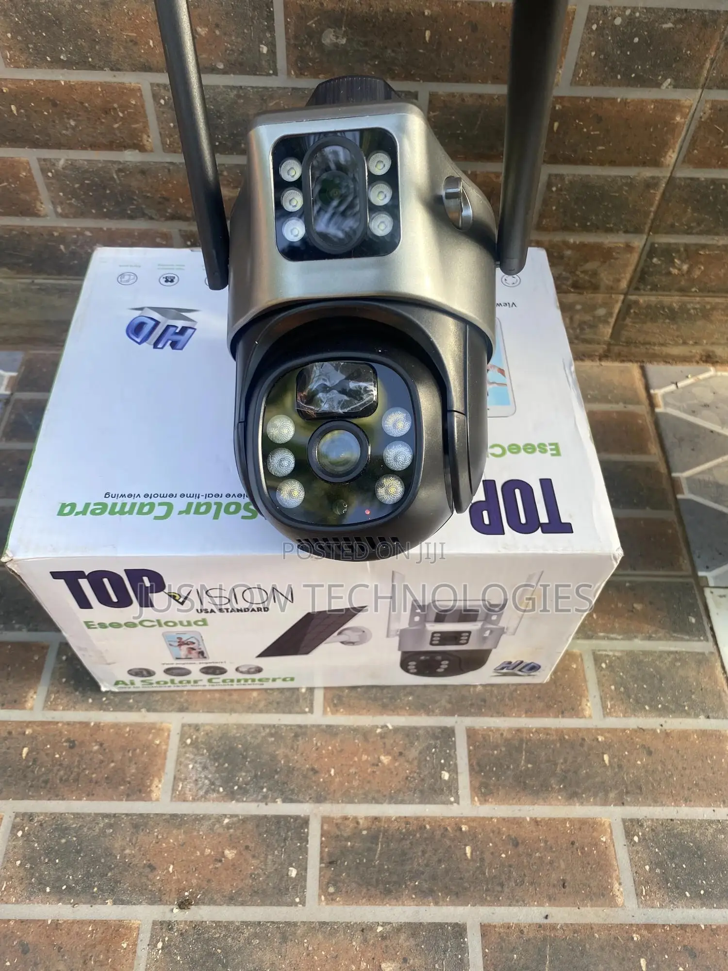 4g Dual Lens Solar Camera