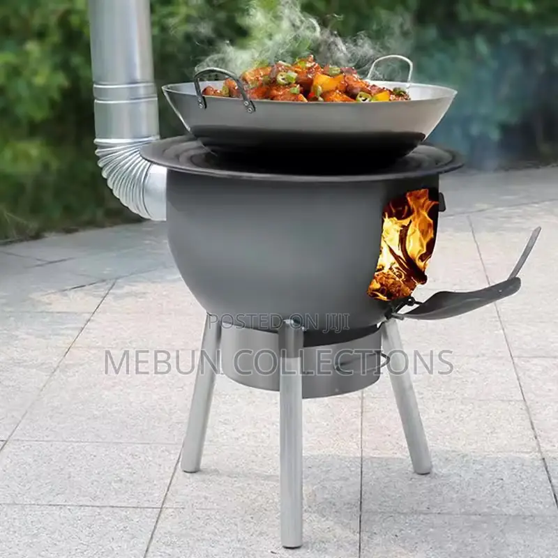 Outdoor Standing Fire and Charcoal Stove 43cm