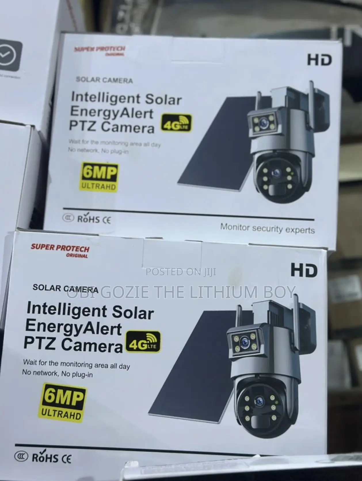 Hitech Cctv Ultra Hd Dual Lens Solar Ptz Cameras