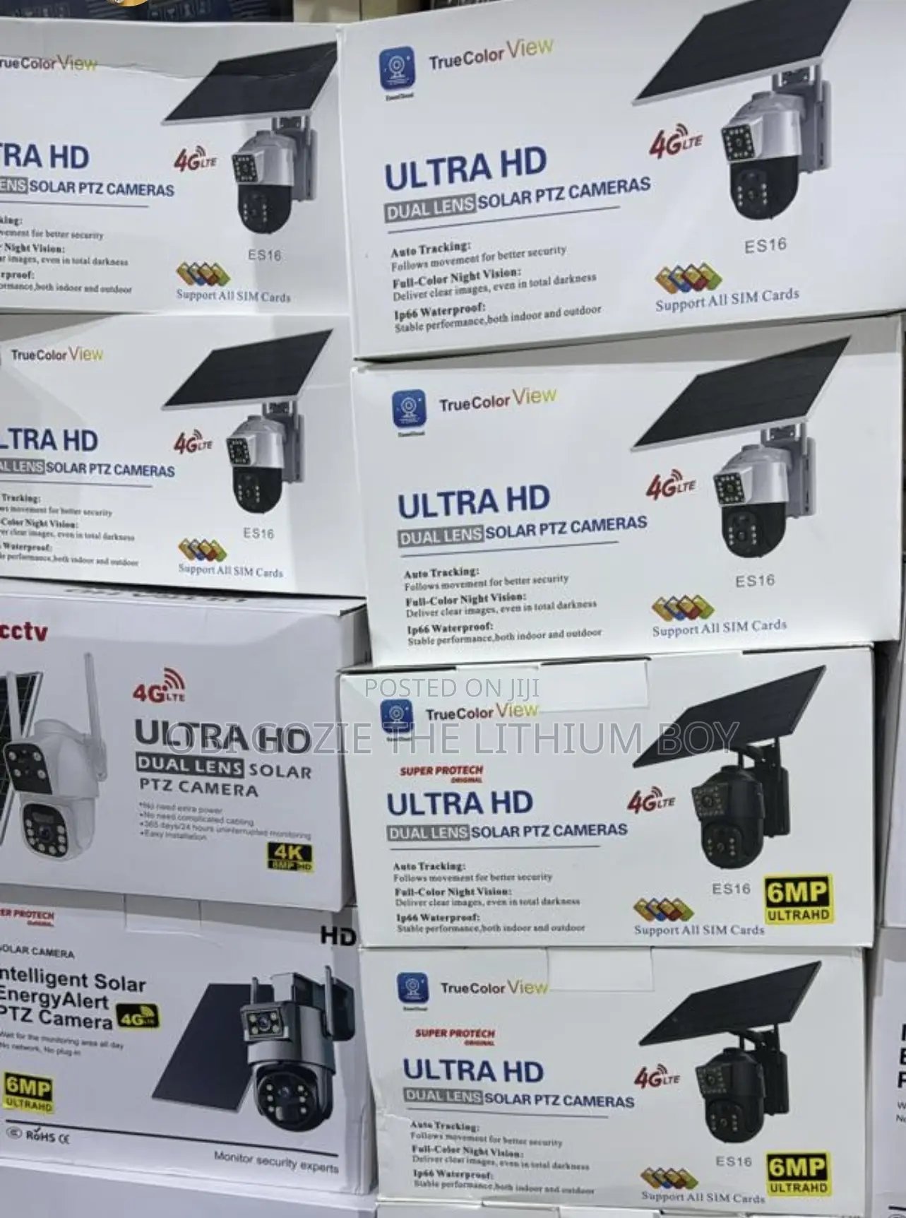 Hitech Cctv Ultra Hd Dual Lens Solar Ptz Cameras