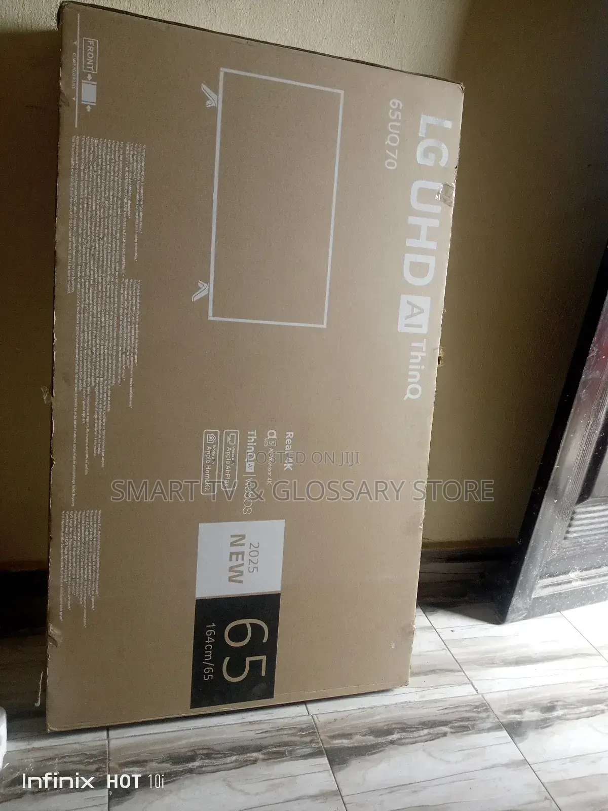 65 Inches With Inter Television